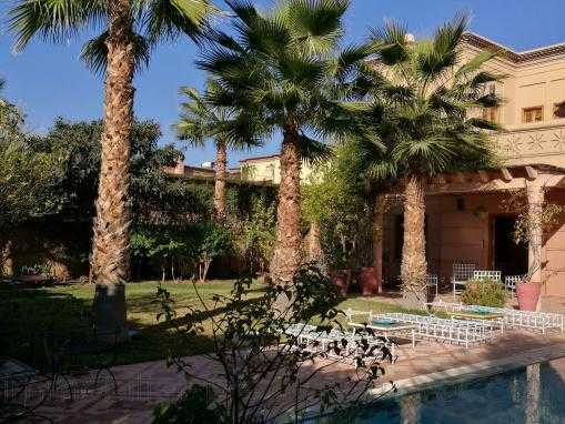 Magnifique Villa Amelkis-Jardin-piscine-Vue golf