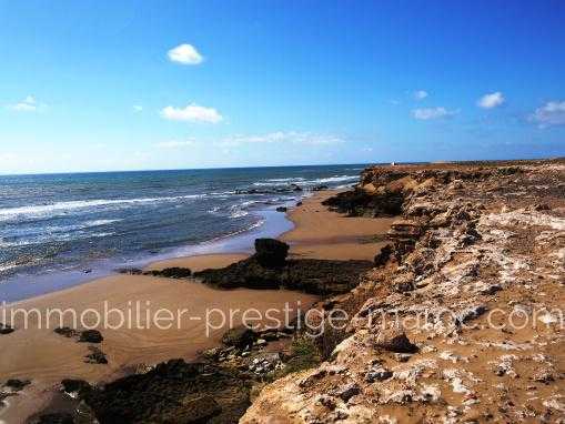 Fantastique emplacement, terrain de 3h2 front de mer à 25mns d'Essaouira