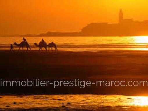 terrain de 3159m2 en première ligne; zone R+3, à Essaouira