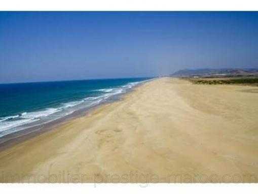  parcelles de 6600 M² a 17 895m2 vue mer sur la plage à qlqs Km au Nord d'Essaouira.