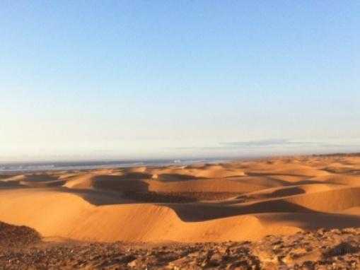 parcelles de 6600 M² a 17 895m2 vue mer sur la plage à qlqs Km au Nord d'Essaouira.