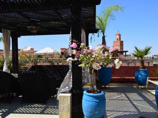 Penthouse 4 chambres sur les toits de Marrakech