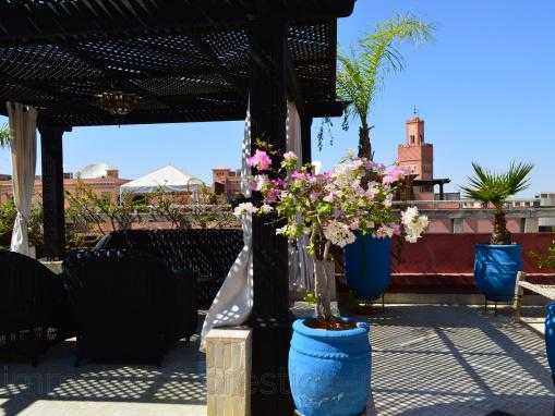 Penthouse 4 chambres sur les toits de Marrakech 